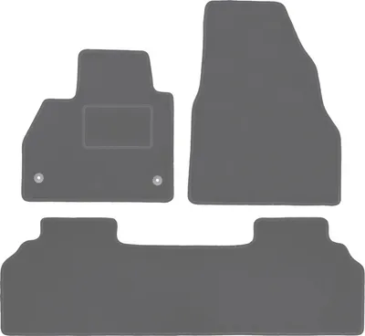 Produktbild von Graphit-Fußmatten für: Mercedes Citan Kombivan (2012-)