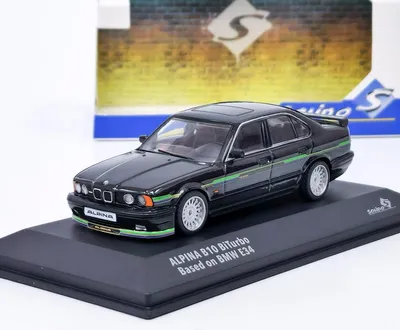 Zdjęcie produktu dla BMW Alpina (E34) B10 czarny/dekor SOLIDO 1:43