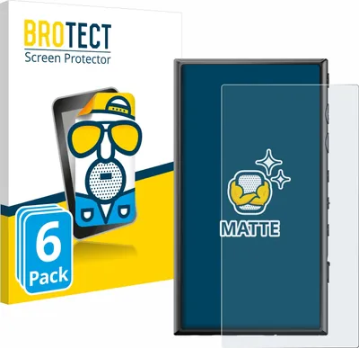 Produktbild von 6x BROTECT Schutzfolie für Sony Walkman NW-A306 Displayschutz Displayschutzfolie Folie Matt Entspiegelungsfolie