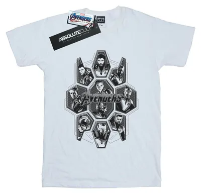 Imagen del producto de Camiseta para hombre de Marvel, "Avengers: Endgame", modelo BI8666 (talla M), color blanco