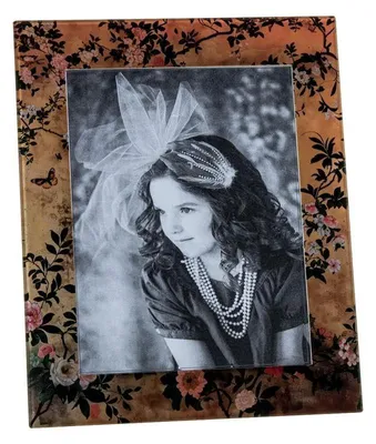 Fotolijst 15x20 cm, grün-gelb, 26,6x21,5x2,5 cm