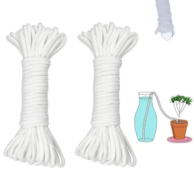 Produktbild von Bewässerungsdocht Tropfbewässerung - 18 m - 5 mm - Blumentopf