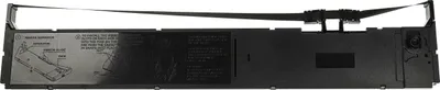 Produktbild von vhbw Farbband Schriftband Ersatz für Epson C13S015384 für Nadeldrucker, Bondrucker - Schwarz