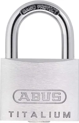 Immagine prodotto di Lucchetto ABUS Titalium 64TI/45 - Lucchetto da cantina con corpo in alluminio speciale - Livello di sicurezza ABUS 5