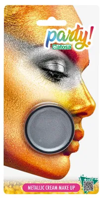Image de Maquillage Crème argentée
