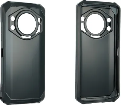 Image de caseroxx Housse de protection TPU compatible avec le Doogee S119, étui en caoutchouc pour téléphone portable noir