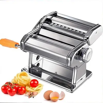 Produktbild von Famanu Nudelmaschine Verstellbare Dicke - Edelstahl