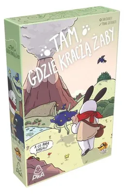 Produktbild von „Wo die Frösche quaken“ – ein Brettspiel für zwei Spieler