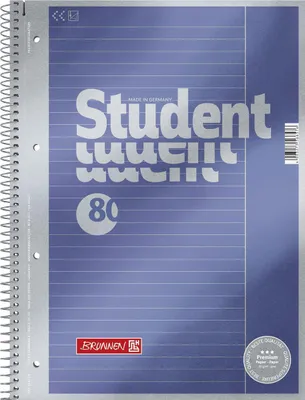 Image de 5XBRUNNEN 1067125 Collegebl A4 Lin25 P