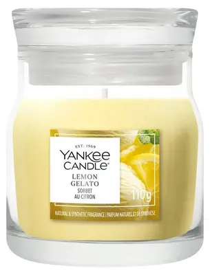 Produktbild von Yankee Candle kleine Duftkerze Zitroneneis bis zu 29 Stunden Brenndauer