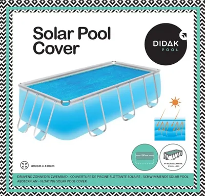 Produktbild von Didak Isolierblasenfolie - 956 x 488 cm Solarabdeckung Rechteckiger Pool