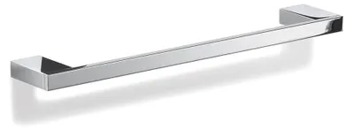Handtuchhalter 33 cm, Messing gebürstet, Chrom