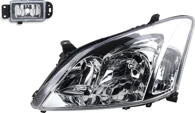Zdjęcie produktu dla Johns, Reflektory halogenowe pasujące do Toyota Corolla E12 02-04 H7 H7 Li. + światło przeciwmgielne. 8117002150 8115002150 8122002051