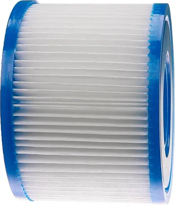 Produktbild von vhbw 12x Filterkartusche Typ S1 kompatibel mit Intex PureSpa 28403E, 28443E, 28423E, 28453E, 28413E, 28407E, 28421E Pool - Ersatzfilter Blau Weiß