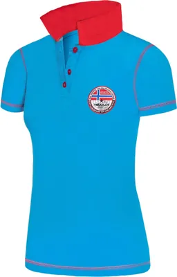 Produktbild von Nebulus Poloshirt ENTERTAIN Damen, Shirt, Sweatshirt, Polo, P5413 - Damen, malibublau, L/40