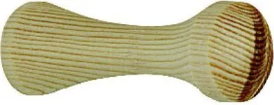Produktbild von Hettich Mantelhaken 2,2 x 2,2 x 6,5 cm Kiefer roh - 1 Stück