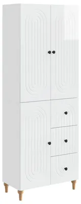 Obrázok produktu pre Sada skríň 2 pcs 66 x 34,5 x 90 cm Kompozitné drevo