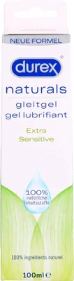 Produktbild von DUREX Naturals sensitives Gleitgel, 100 ml Gel