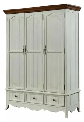 Image de Armoire classique en bois Armoire campagnarde Chambre à coucher Armoires en bois Meubles