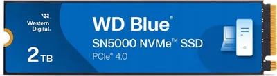Produktbild von WD BLUE SN5000 2TB M.2 NVME PCIe GEN.4 SSD für schnelle Datenübertragung