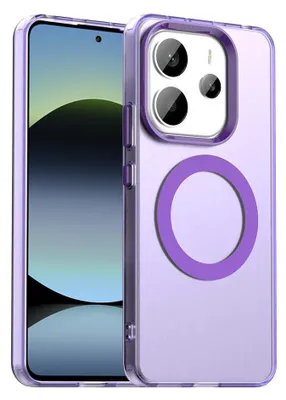 Zdjęcie produktu dla Techsuit - CandyCase MagSafe Etui na Xiaomi Redmi Note 14 5G - fioletowe