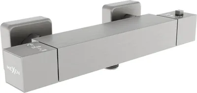 Zdjęcie produktu dla Mexen Cube termostatyczna bateria prysznicowa, grafit - 77250-66