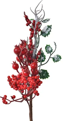 Produktbild von Clayre & Eef Dekoration Ast 34 cm Rot Kunststoff