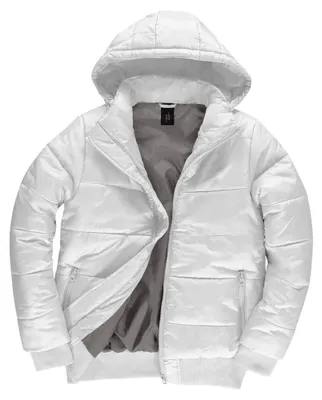 Produktbild von B&C - "Superhood" Jacke für Herren LT1569 (L) (Weiß)