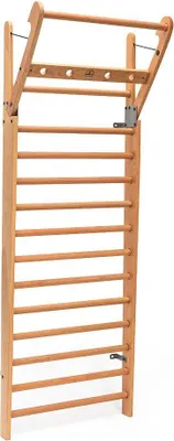 Zdjęcie produktu dla NOHrD WallBars Kirsche, obciążenie 120 kg, konstrukcja ścienna, drewno, 790 mm, 130 mm, 2300 mm