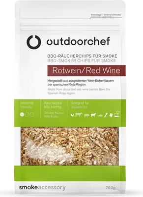 Immagine prodotto di outdoorchef - Chips per affumicatore Vino Rosso