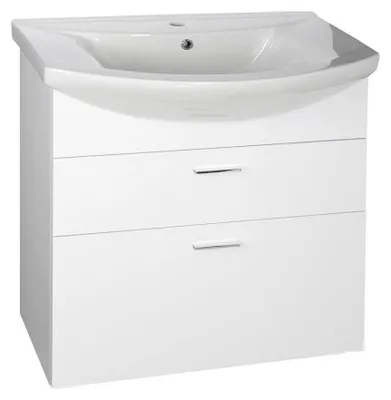 Produktbild von ZOJA Unterschrank mit Schubladen 71,5x74x34 cm, weiß