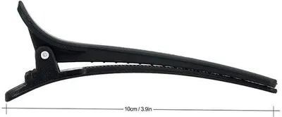 Produktbild von Kunststoff-Haarsteckzubehör-Set, 12-teilig, schwarz