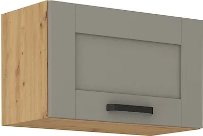 Produktbild von Dunstabzugsschrank LAILI – Breite 60 cm, Hellgrau / Eiche Artisan