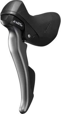 Immagine prodotto di Regolatore Shimano (sinistro) con leva del freno 2 velocità Claris ST-R2000 Grigio Nero