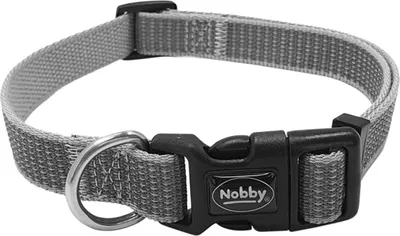 Immagine prodotto di Nobby collare "FULL REFLECT" grigio S-M: L: 30-45 cm, B: 15 mm
