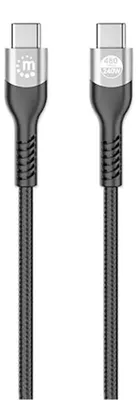 Image de MANHATTAN Câble USB2.0 USB-C mâle/mâle 240W 2m noir