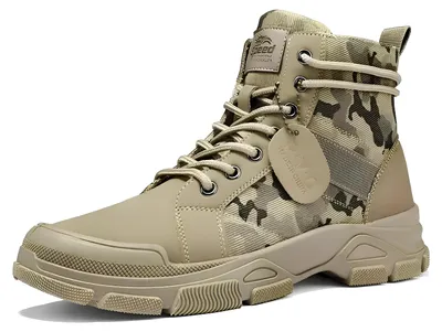 Produktbild von Taktische Stiefel, Knöchelstiefel, Größe 43 khaki (27cm von 42)