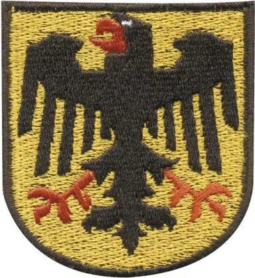 Produktbild von Aufnäher Patches Applikation - Germany - 03062 Gr. ca. 5 x 5,4 cm