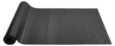 Immagine prodotto di Tappetino in PVC Hopopula 0,25 x 110 x 520 cm - Tappetino per garage - Rivestimento per pavimenti da garage - Nero - Tappetino da garage