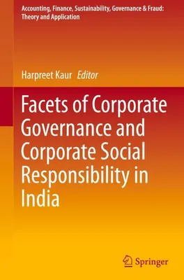 Obrázek produktu pro Facets of Corporate Governance and Corporate Social Responsibility in India