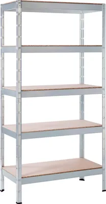 Produktbild von Schulte Steck- Schwerlastregal 180x90x40cm mit 5 Böden je 100kg Fachlast