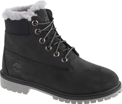 Produktbild von Timberland Premium 6 IN WP Shearling Boot Jr 0A41UX, Wanderschuhe, für Jungen, Schwarz, Größe: 37