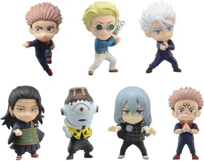 Produktbild von Jujutsu Kaisen Adverge Motion Minifiguren 6 cm Volume 2 Display (10)
