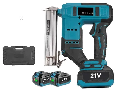 Productafbeelding van Nagelpistool, borstelloze motor, veelzijdige functionaliteit, met 2 batterijen