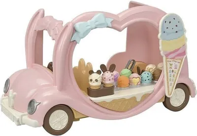 Zdjęcie produktu dla Sylvanian Families 5651, Furgonetka z lodami, 3 lat(a), Wielobarwny