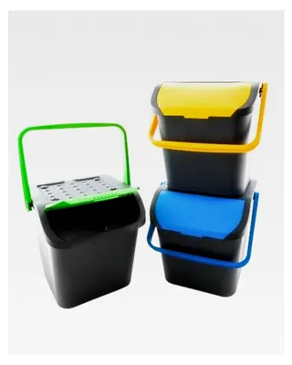 Produktbild von Mülltonnenset für die Mülltrennung, 35 l