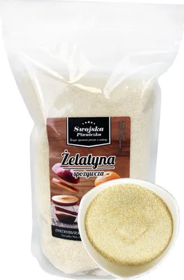 ŻELATYNA SPOŻYWCZA 5KG BLOOM 180 SWOJSKA PIWNICZKA