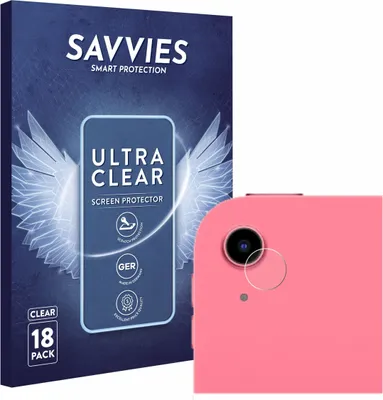 Produktbild von 18x Für Apple iPad A16 11" 2025 (NUR Kameraschutz, 11. Gen.) Schutzfolie Savvies Displayschutz Display Schutz Folie Klar Transparent