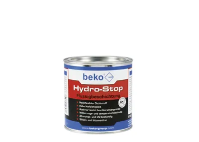 Produktbild von beko Hydro-Stop Flüssigbeschichtung halbflüssig 1 kg Dose 237 1 001