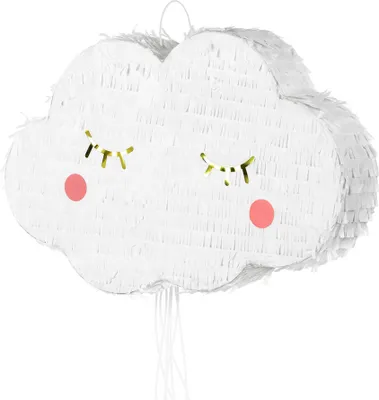 Immagine prodotto di Piñata 32x50x9cm Nuvola da riempire Bianco